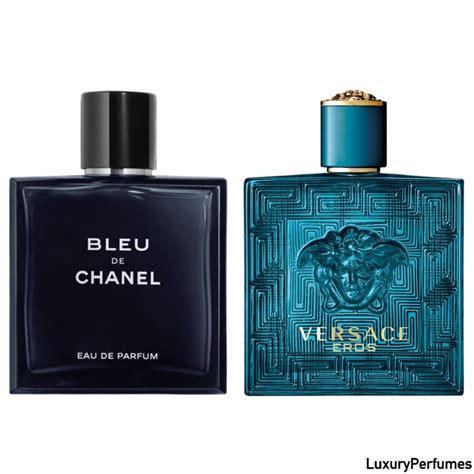 chanel bleu vs versace eros|versace eros vs bleu.